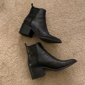 Steve Madden Black Booties